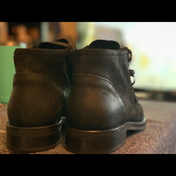 Vince Mens Mid Boots Lace Up - Picture 4 of 11